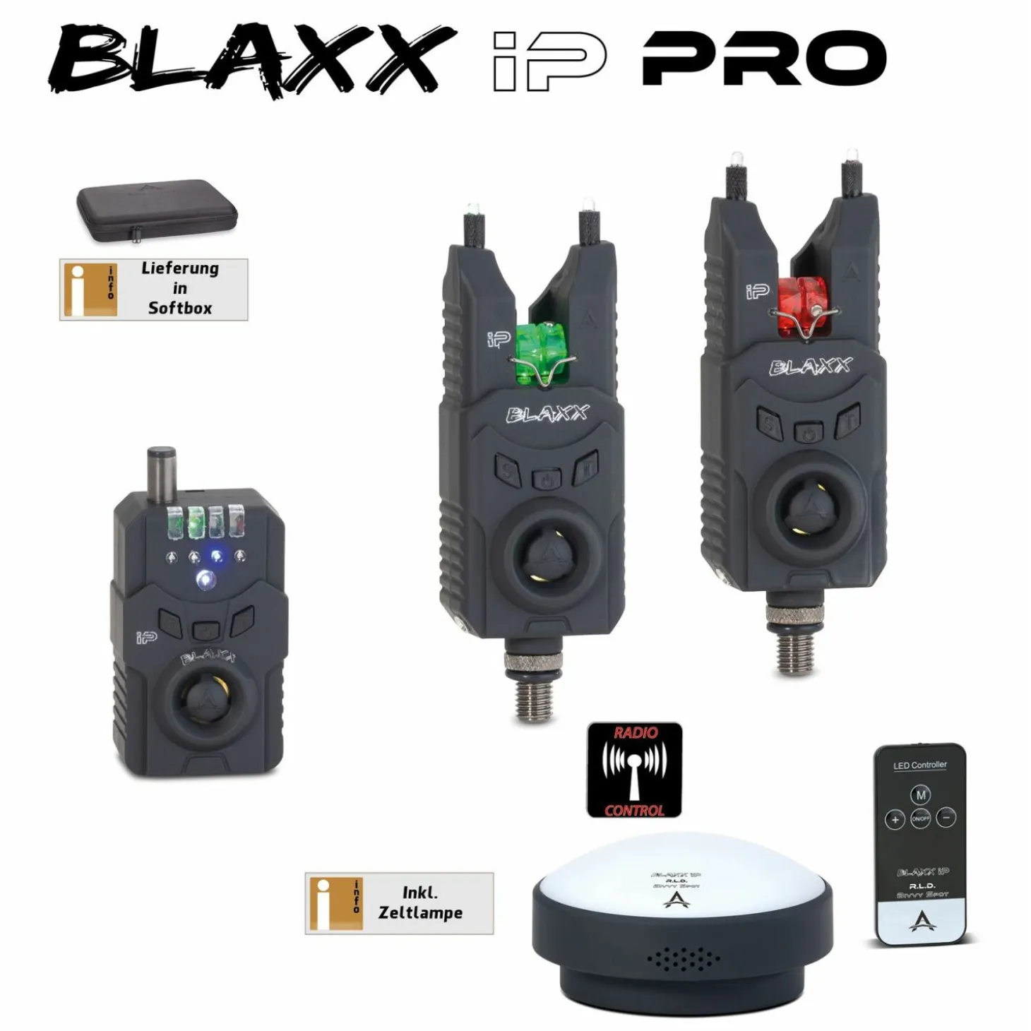 Anaconda BLAXX iP 2+1+1 Pro Set Red, Green