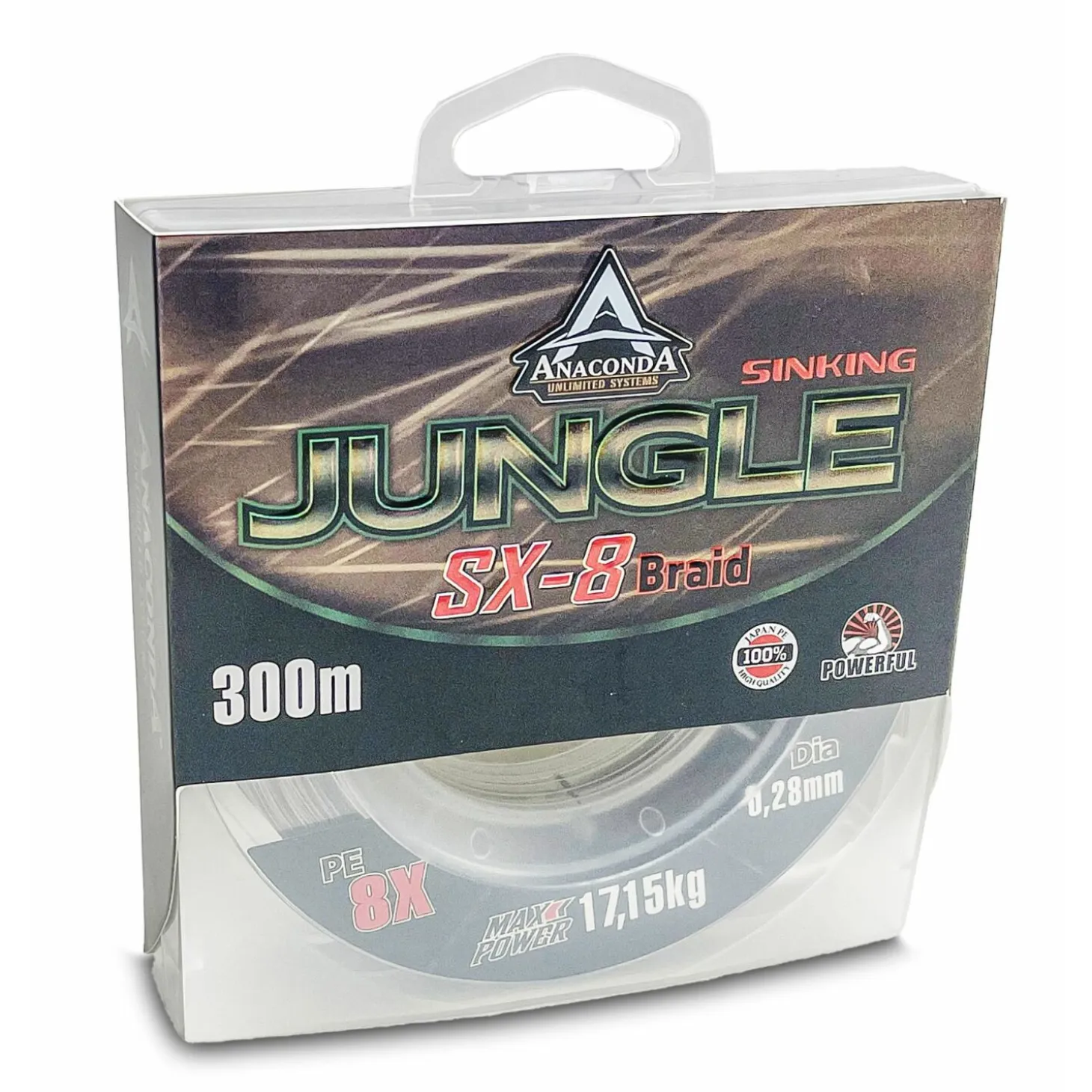 Anaconda Jungle SX-8 Braid Sinking