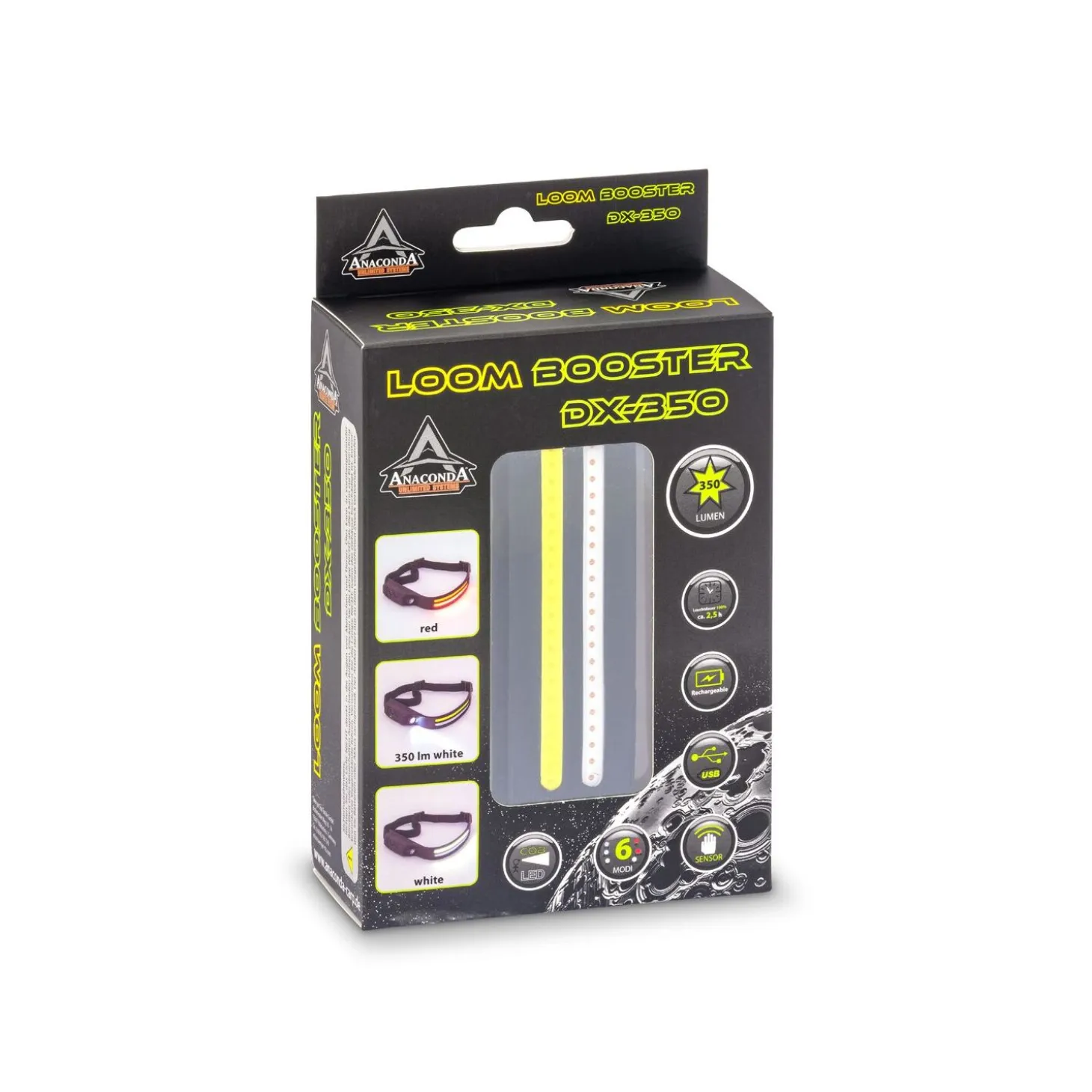 Anaconda Loom Booster DX-350 Kopflampe