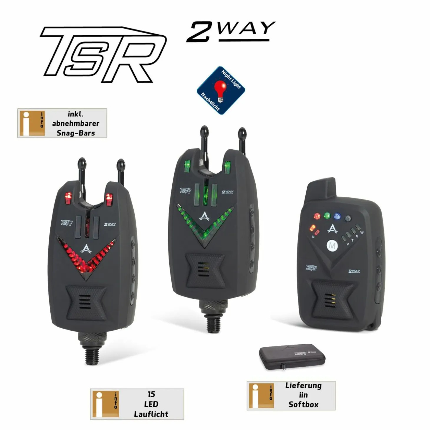 ANACONDA TSR 2Way 2+1 Set Red, Green