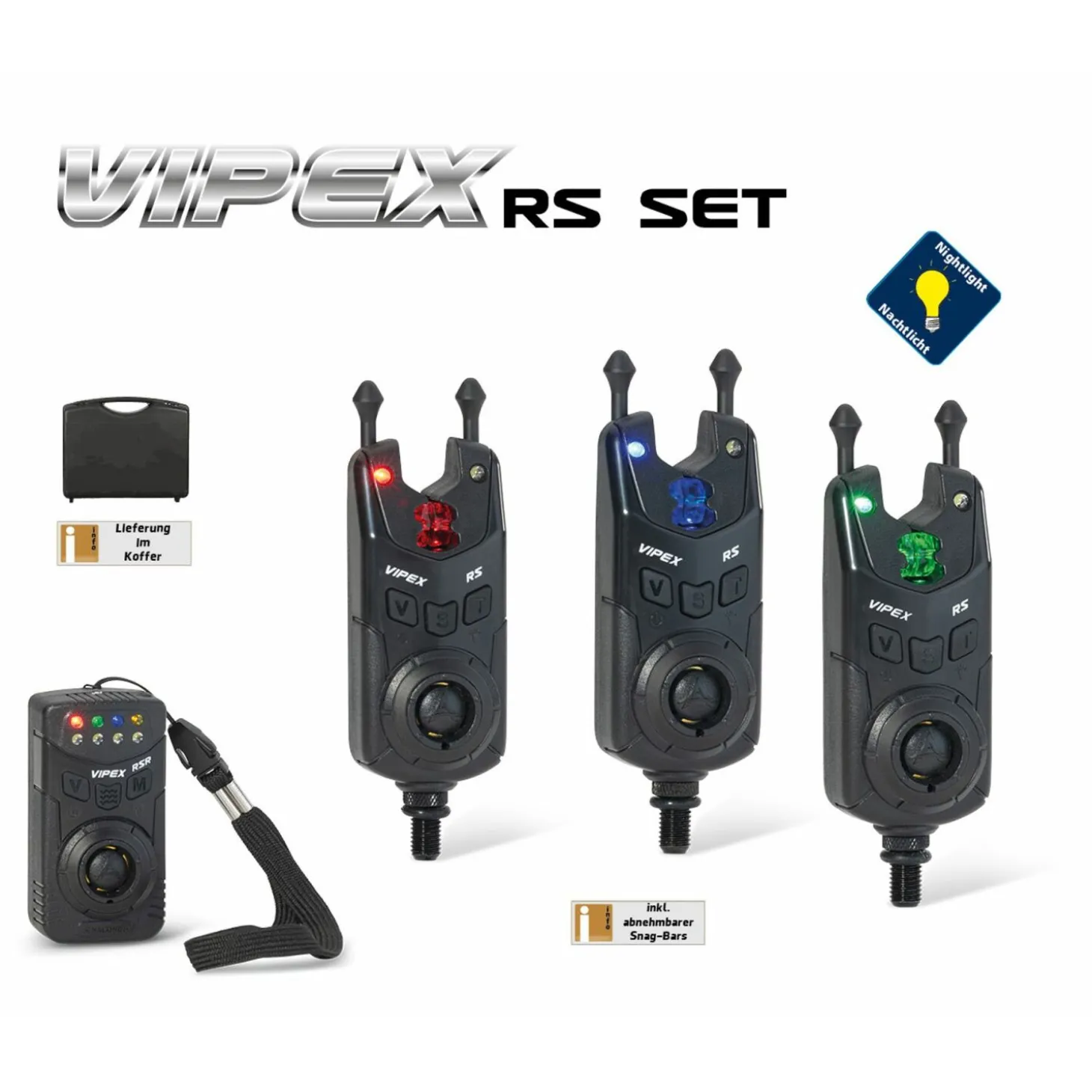 ANACONDA Vipex RS Set 3 + 1 Red, Green, Blue