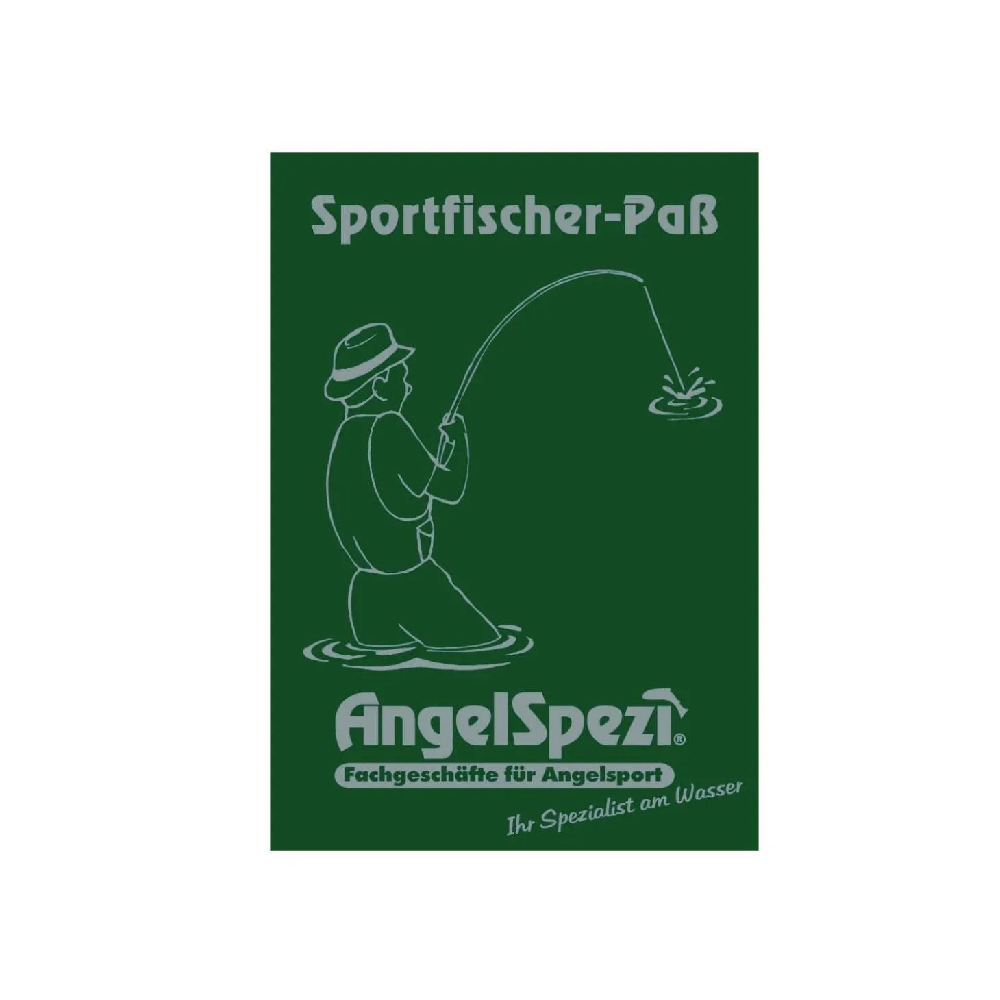 AngelSpezi Ausweishülle Angelpapiere-Mappe grün
