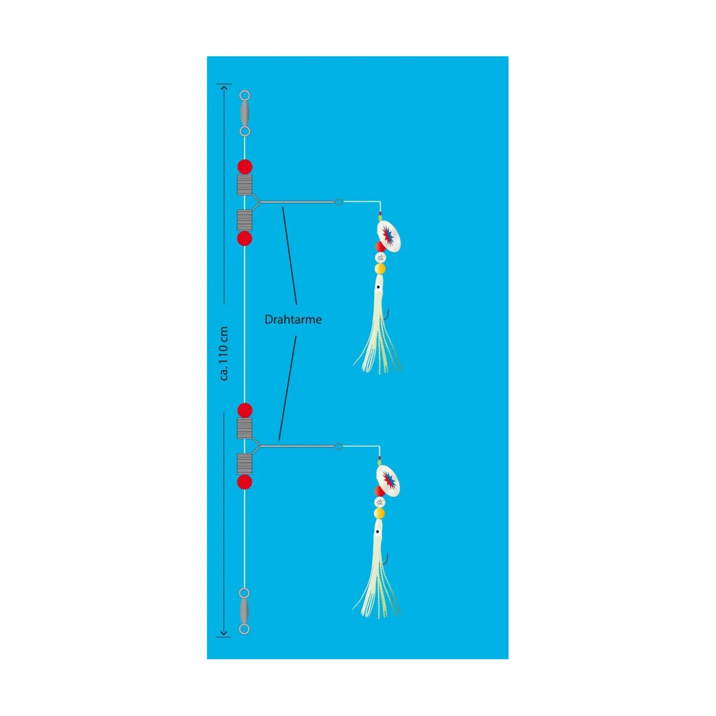 Aquantic Plattfisch 2 Länge: 110 cm Gr.4