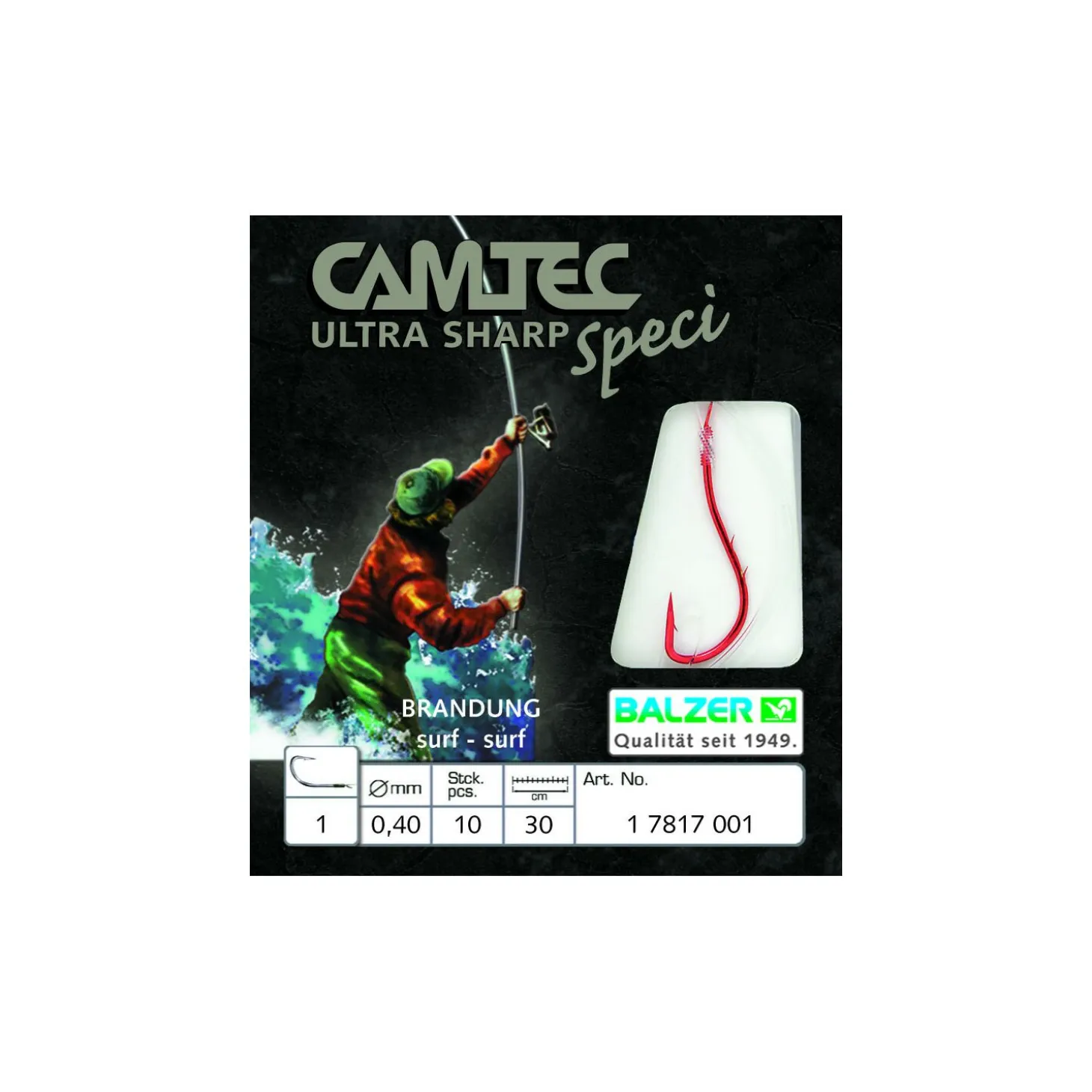 Balzer Camtec Speci Surf 30 cm Rot