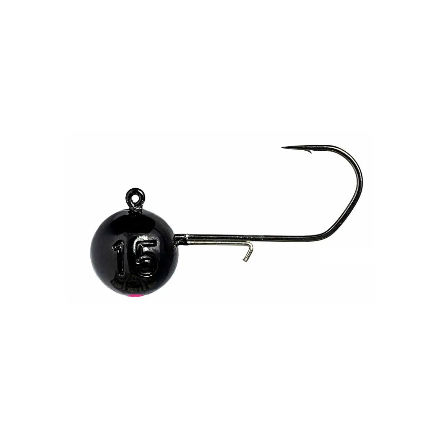 Big Mama Monkey Hooks UV Schwarz + UV Pink 2/0