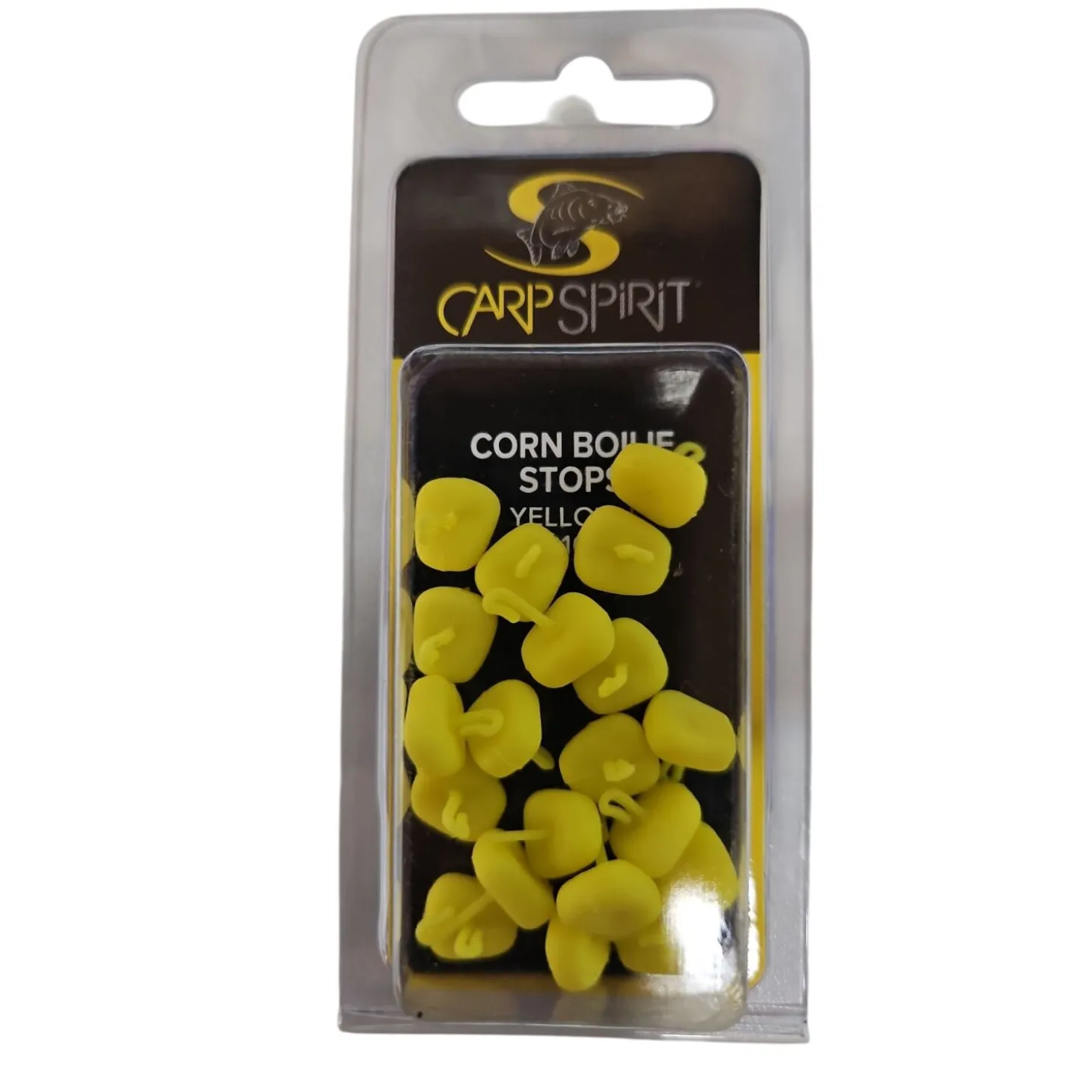 Carp Spirit CORN STOPS - Yellow 20 Stück