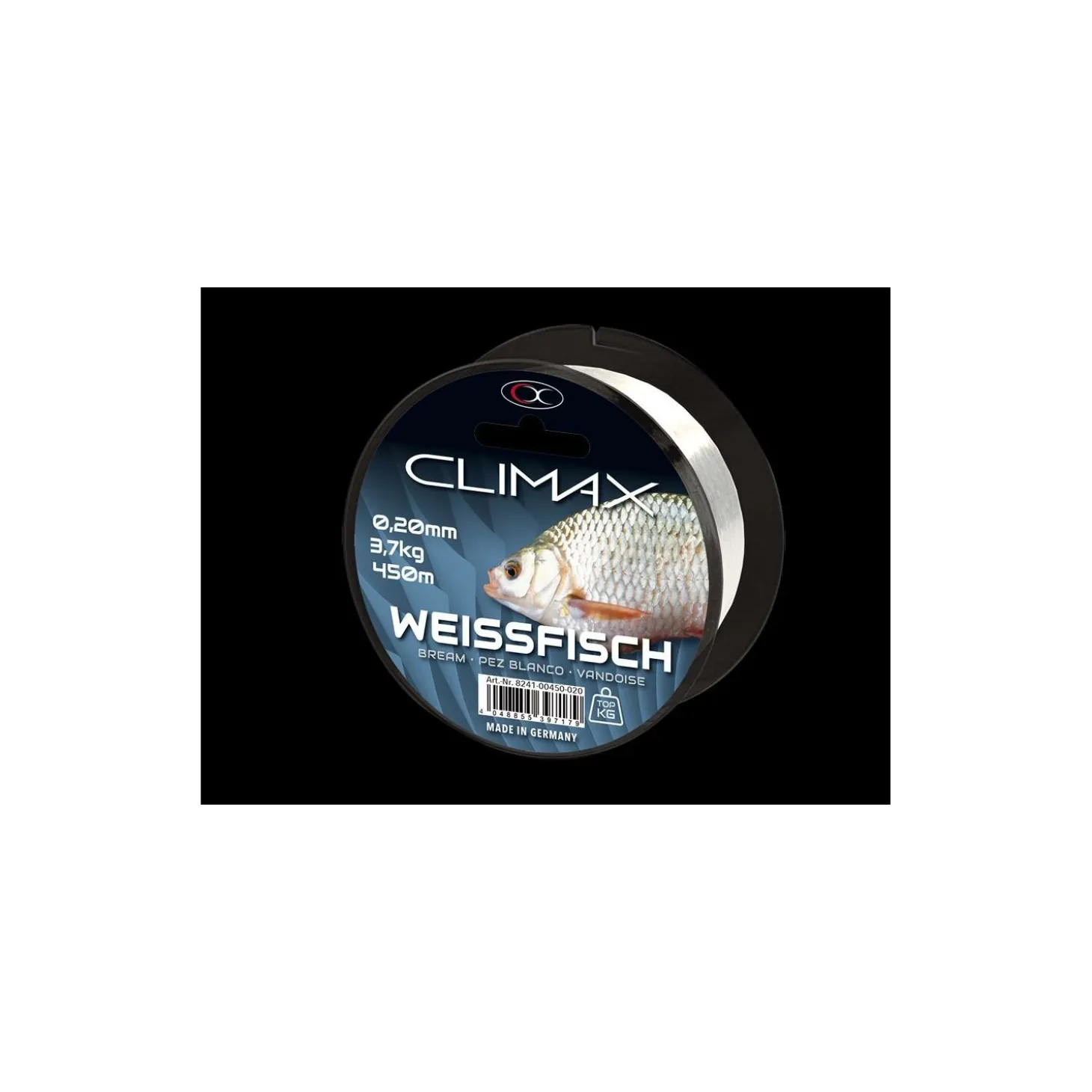 Climax Monofile Zielfischschnur Weißfisch