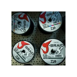 Daiwa J-Braid X8 Multicolor - Meterware