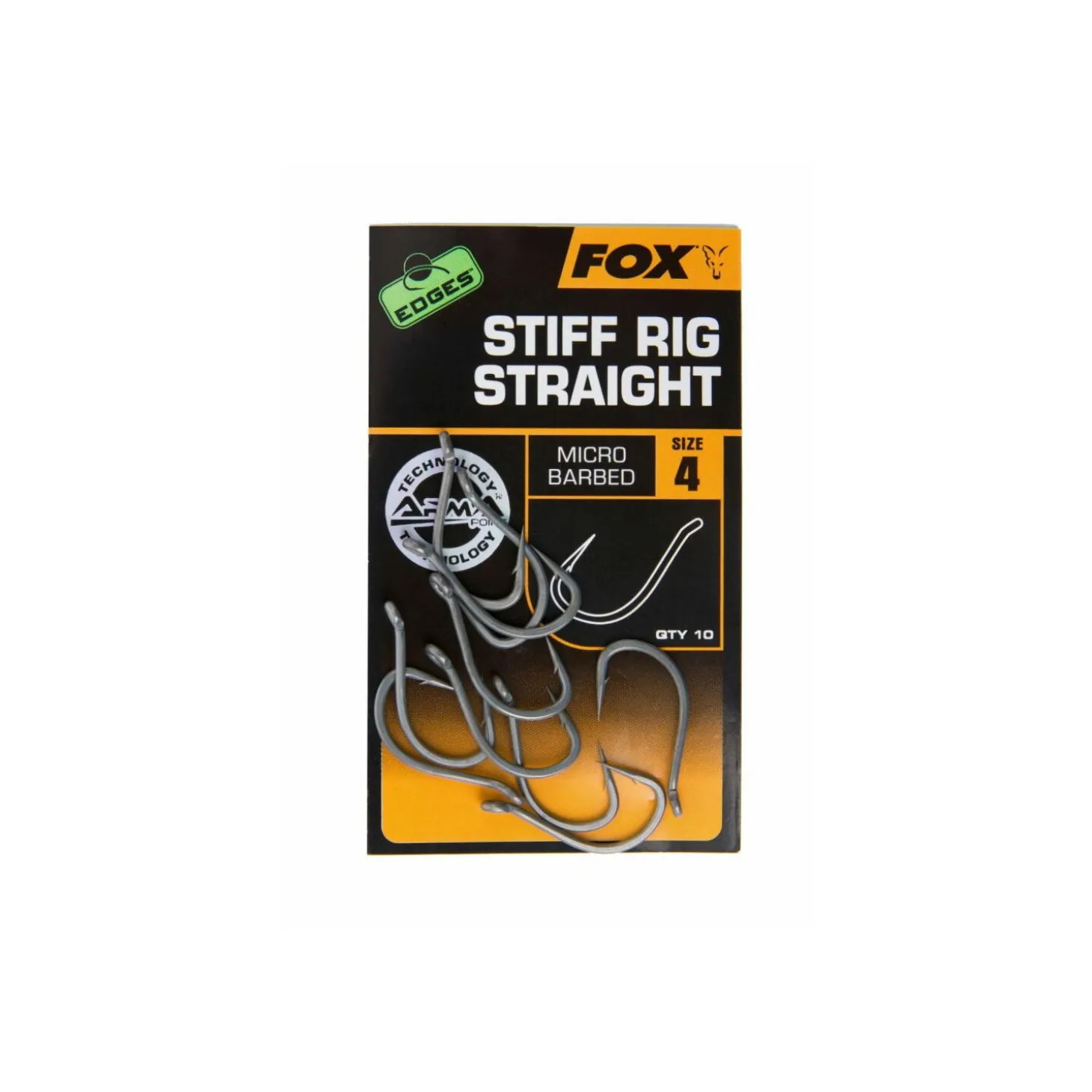 Fox Edges Armapoint Stiff Rig Straight Hooks