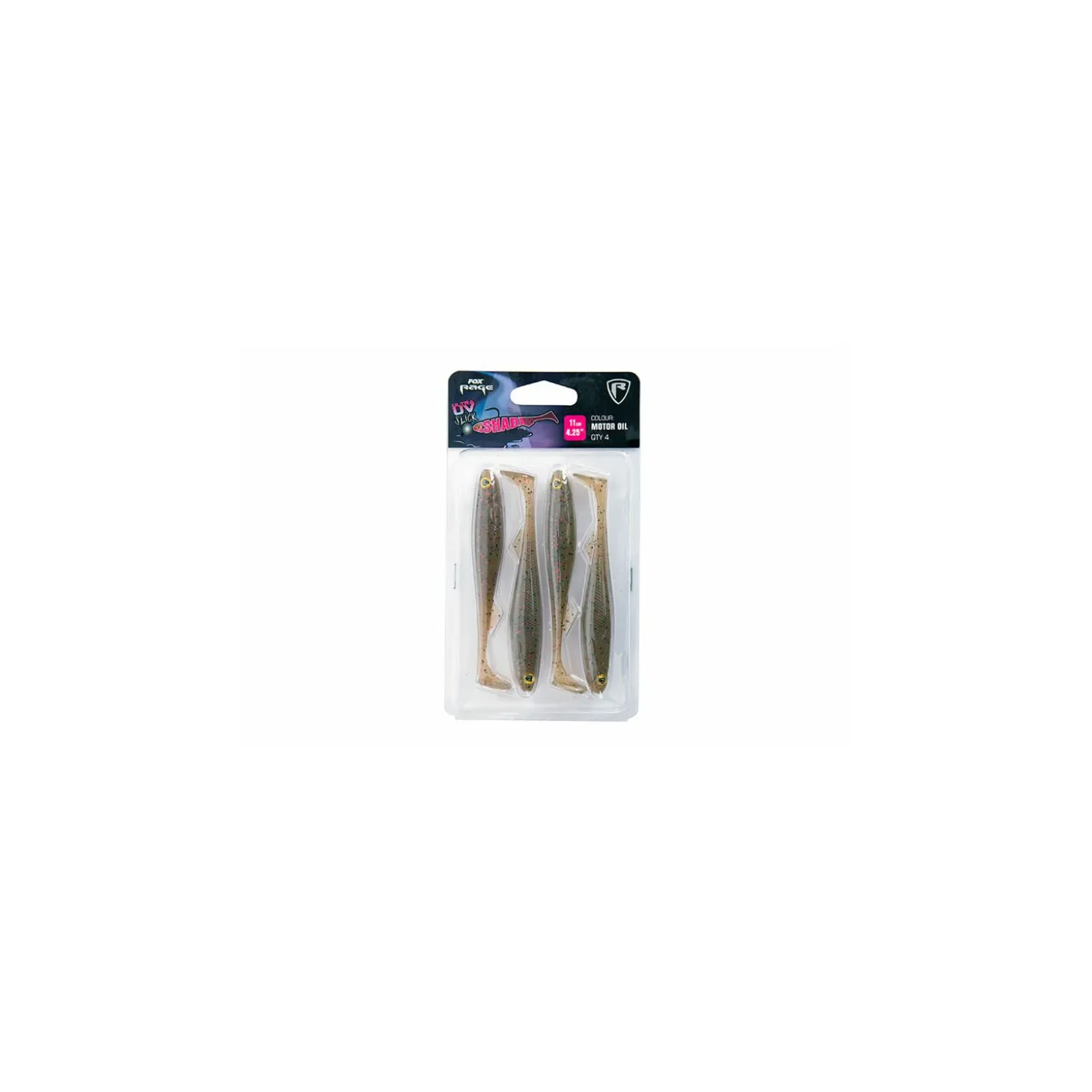 Fox Rage Ultra UV Slick Shad Softbaits 11 cm 4 Stück