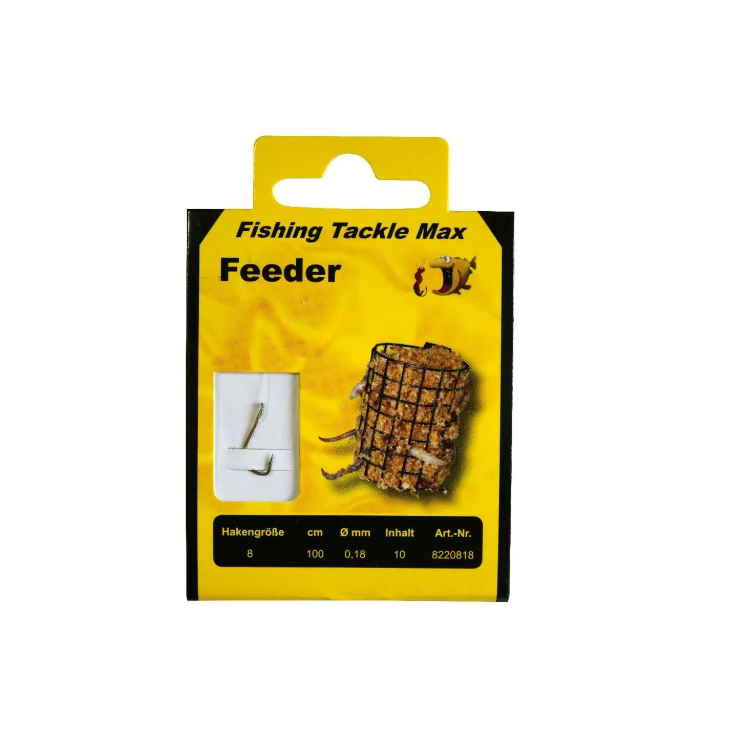 FTM gebundene Angelhaken Feeder 1,00 m Gr.8