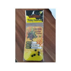 FTM Omura Tungsten Perle 4,6 mm geschlitzt