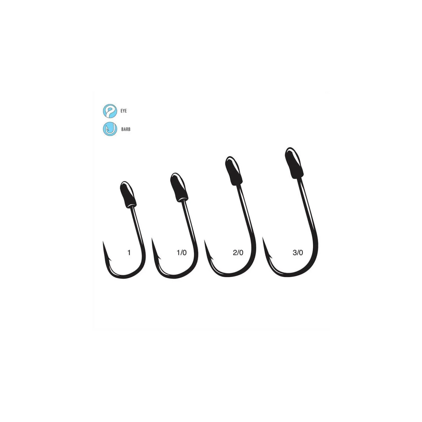 Gamakatsu Trailer Hook Black