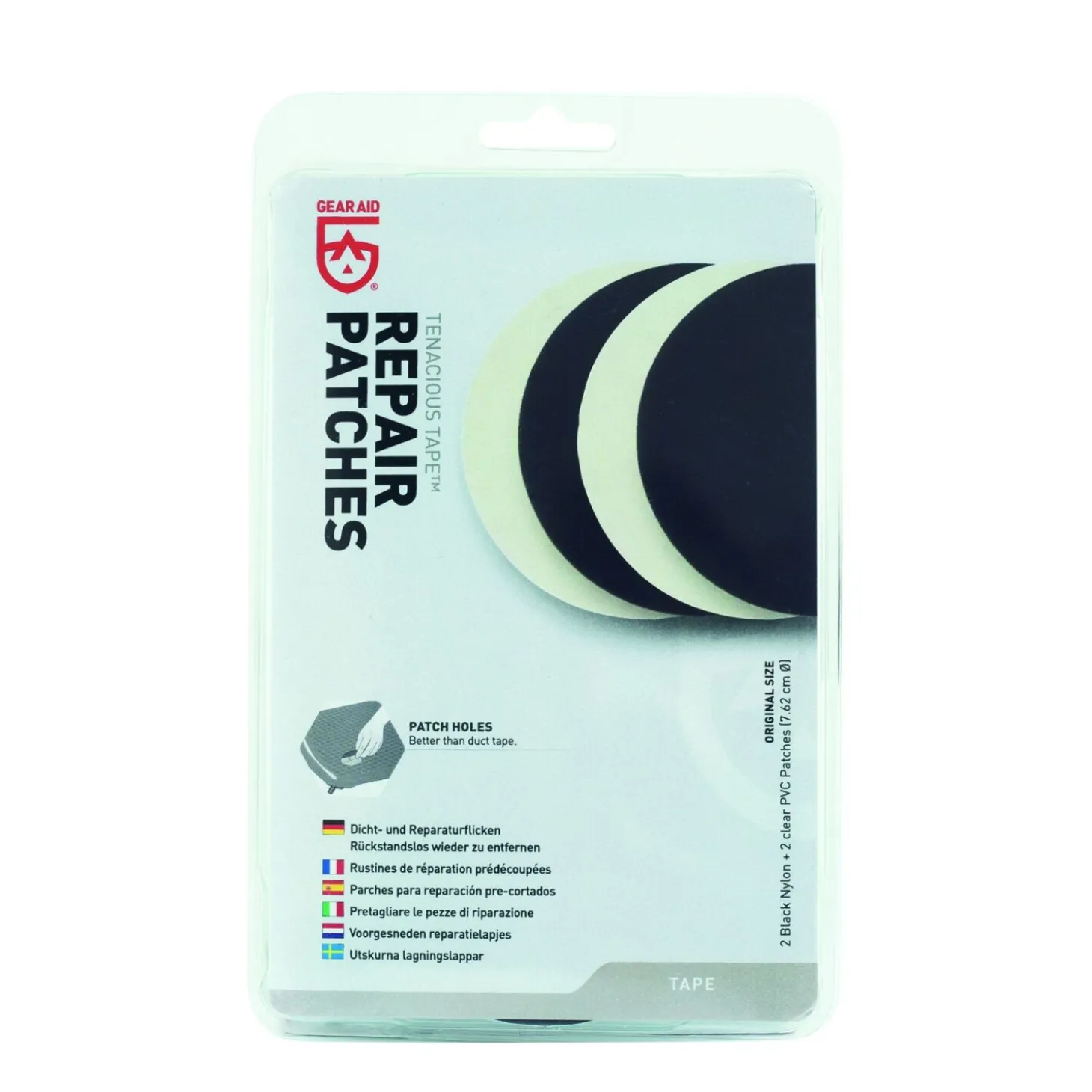 GEAR AID Sealing&Repair Patches 4 Stück
