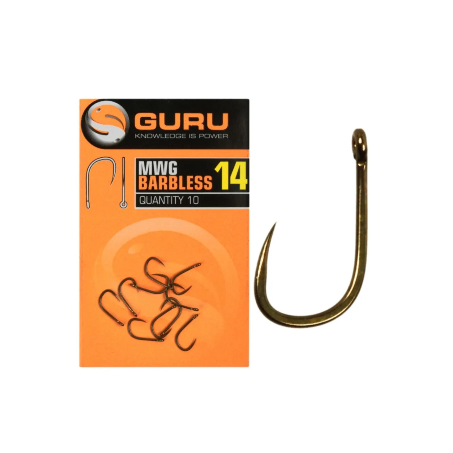 Guru Micro Barbed Haken MWGB Size 10