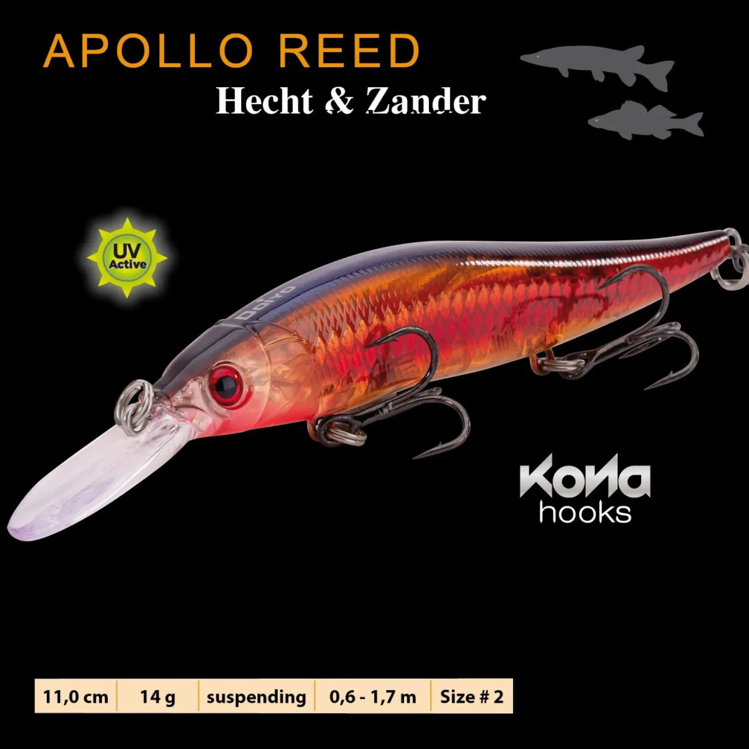 IC DOIYO Apollo Reed suspending UV 110 mm