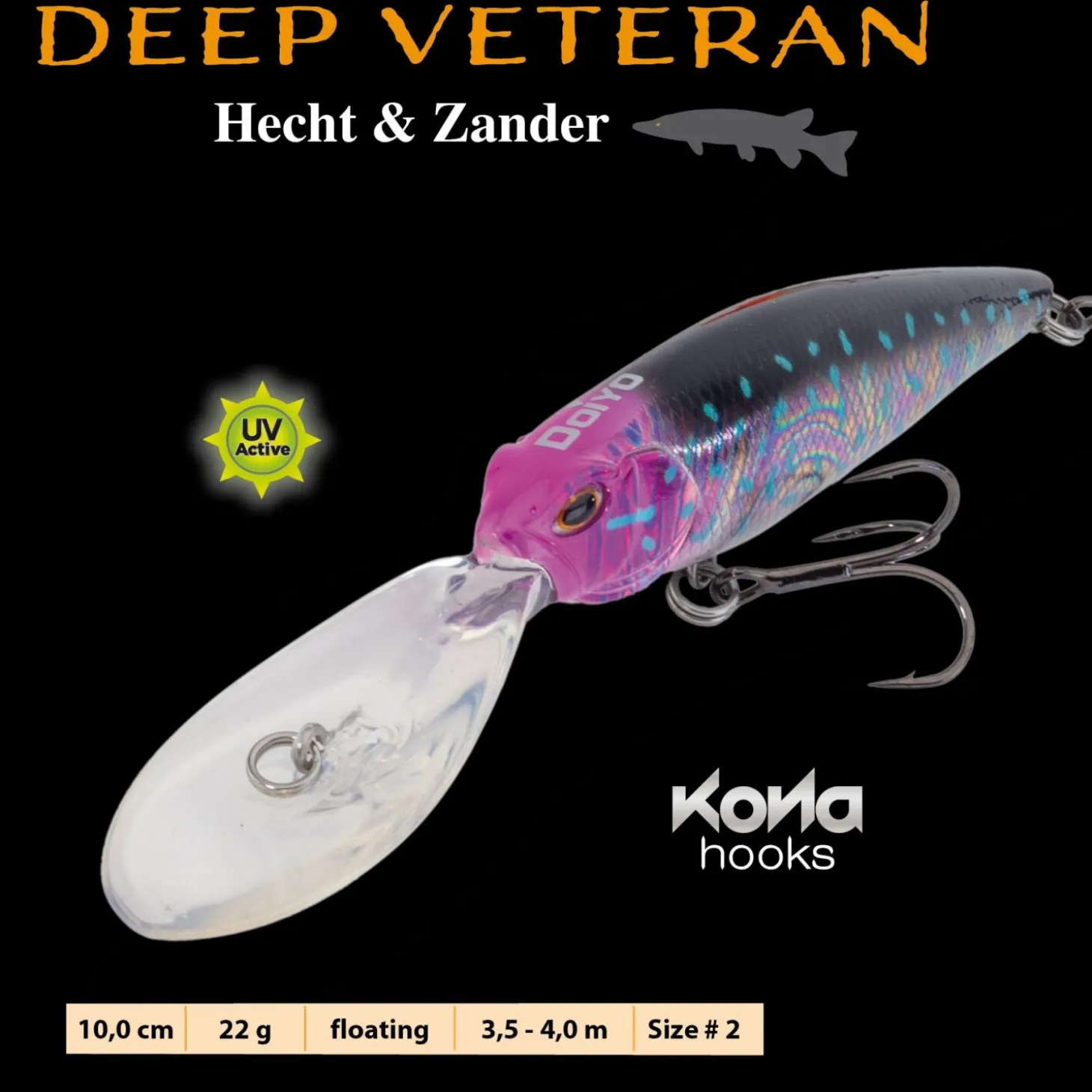 IC DOIYO Deep Veteran floating UV 100 mm