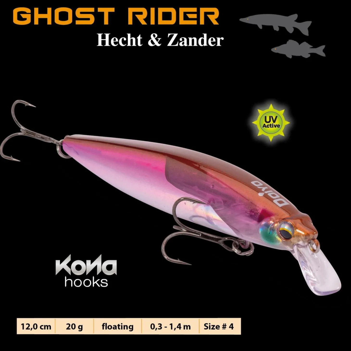IC DOIYO Ghost Rider Floating UV 120 mm