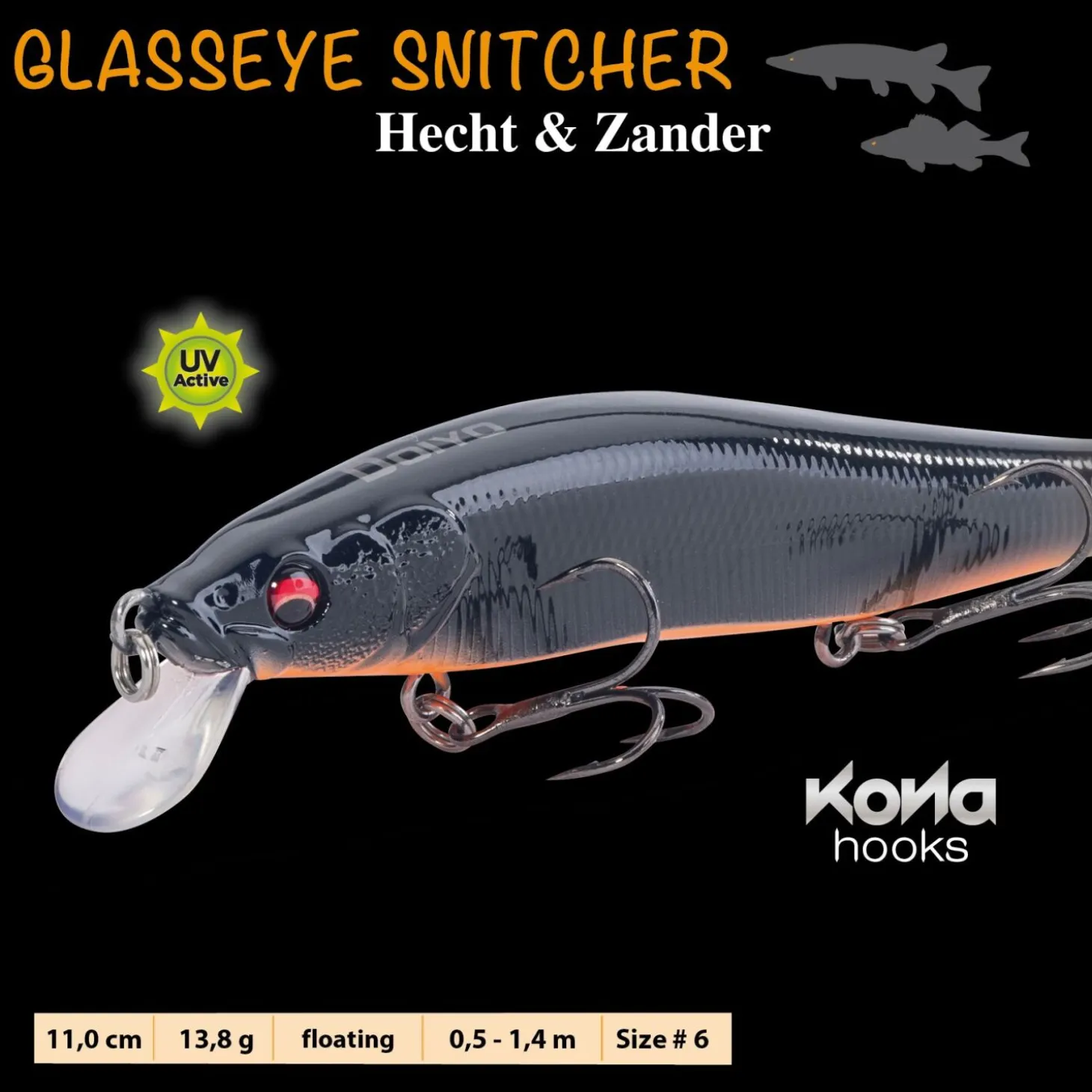 IC DOIYO Glasseye Snitcher UV 110 mm