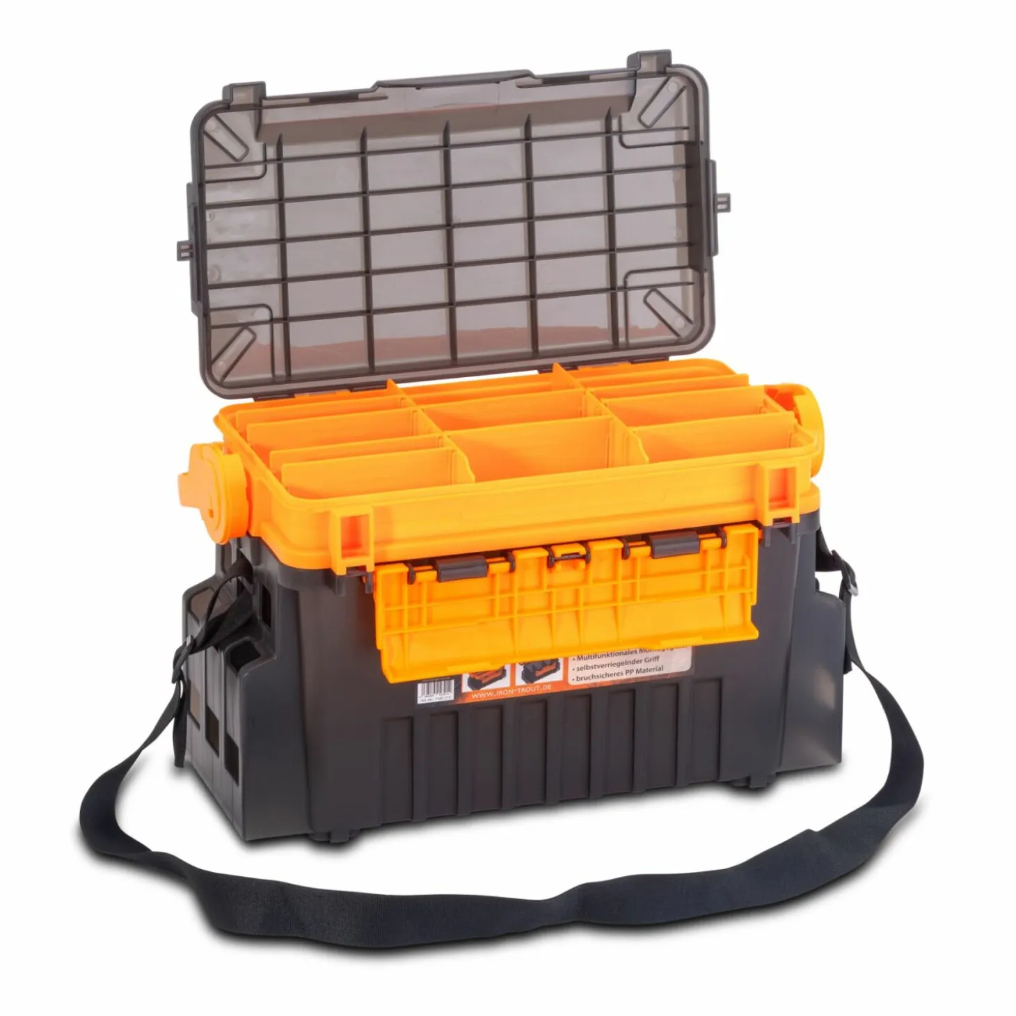 Iron Trout Profi Tackle Box XL 43 x 23,5 x 28 cm