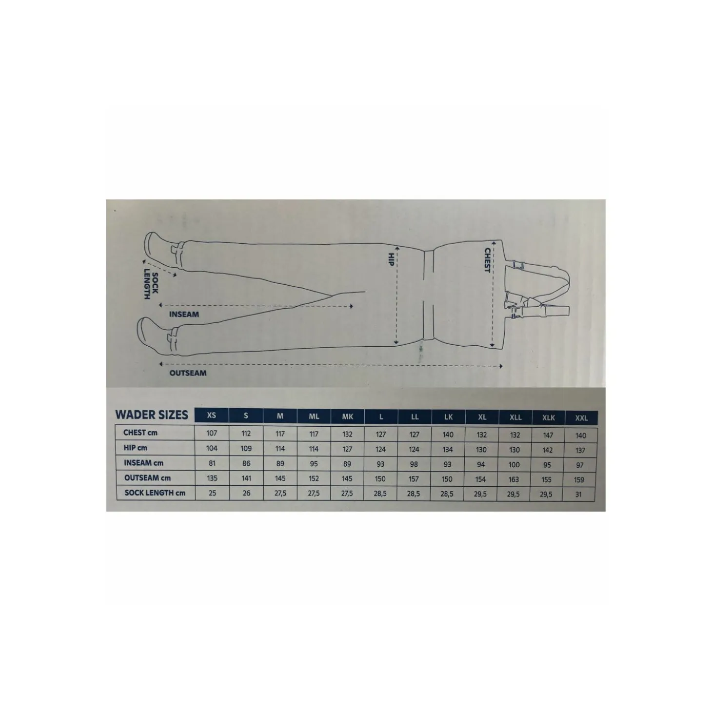 Kinetic DryGaiter ll Wathose Bootfoot Filzsohle