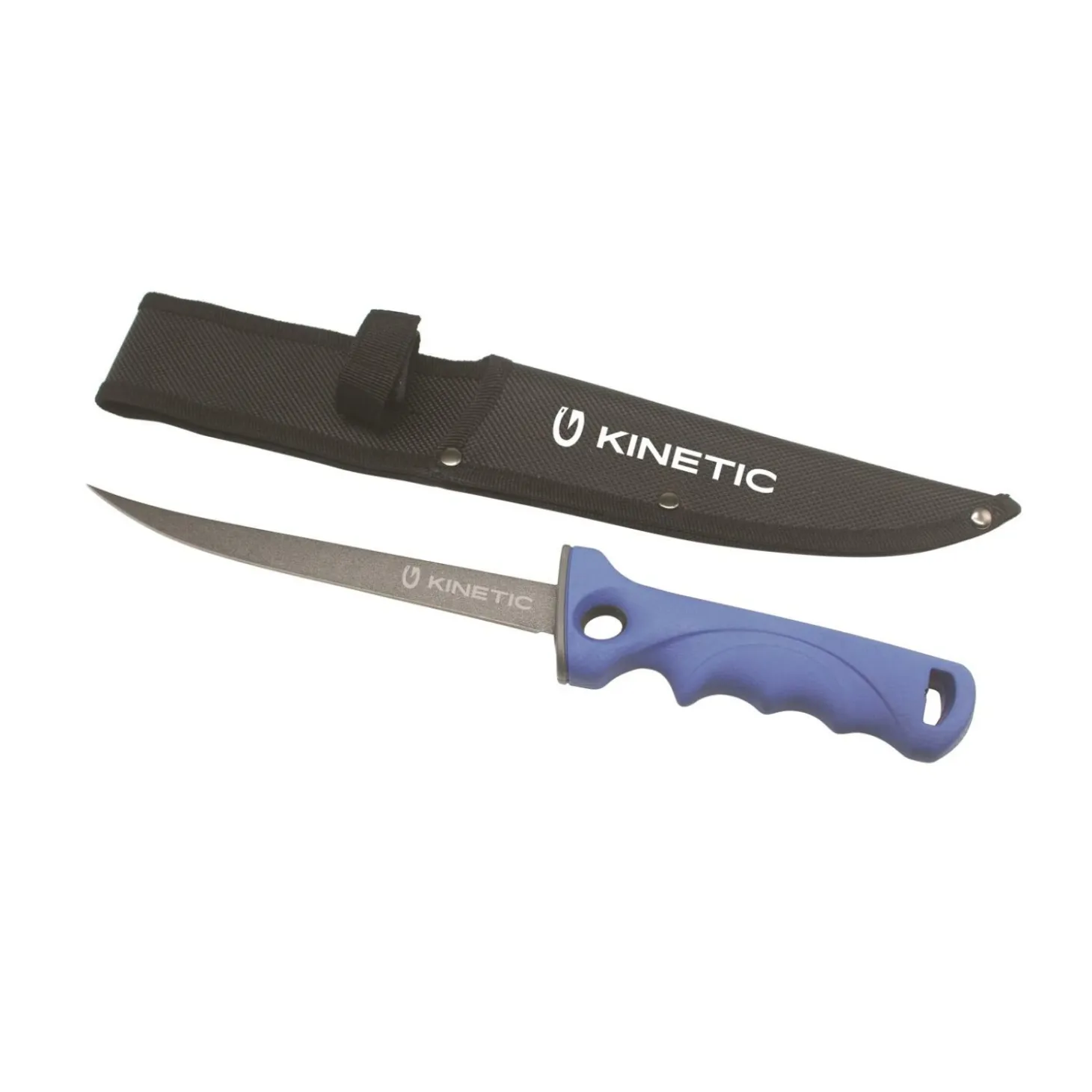 KINETIC FILLET KNIFE SOFT GRIP 7"/17CM 32CM BLUE/BLACK