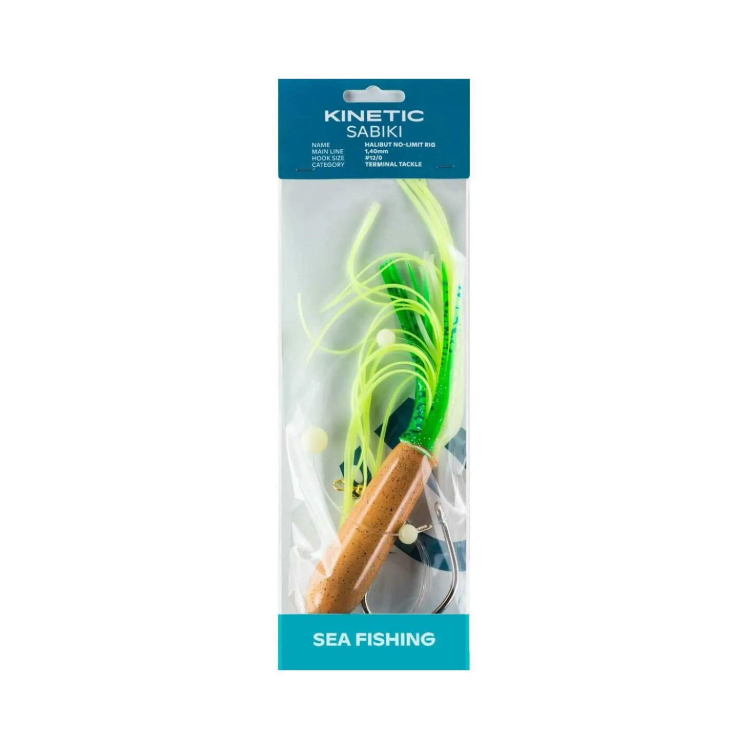 KINETIC SABIKI HALIBUT NO-LIMIT #12/0 180CM UV SQUID