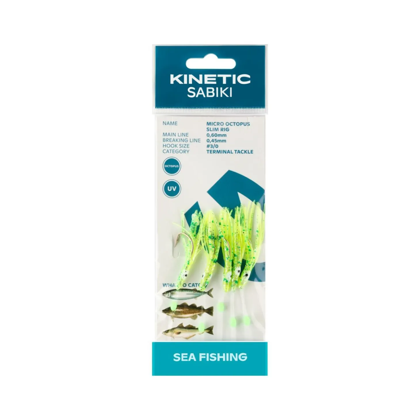 Kinetic Sabiki Micro Octopus Slim