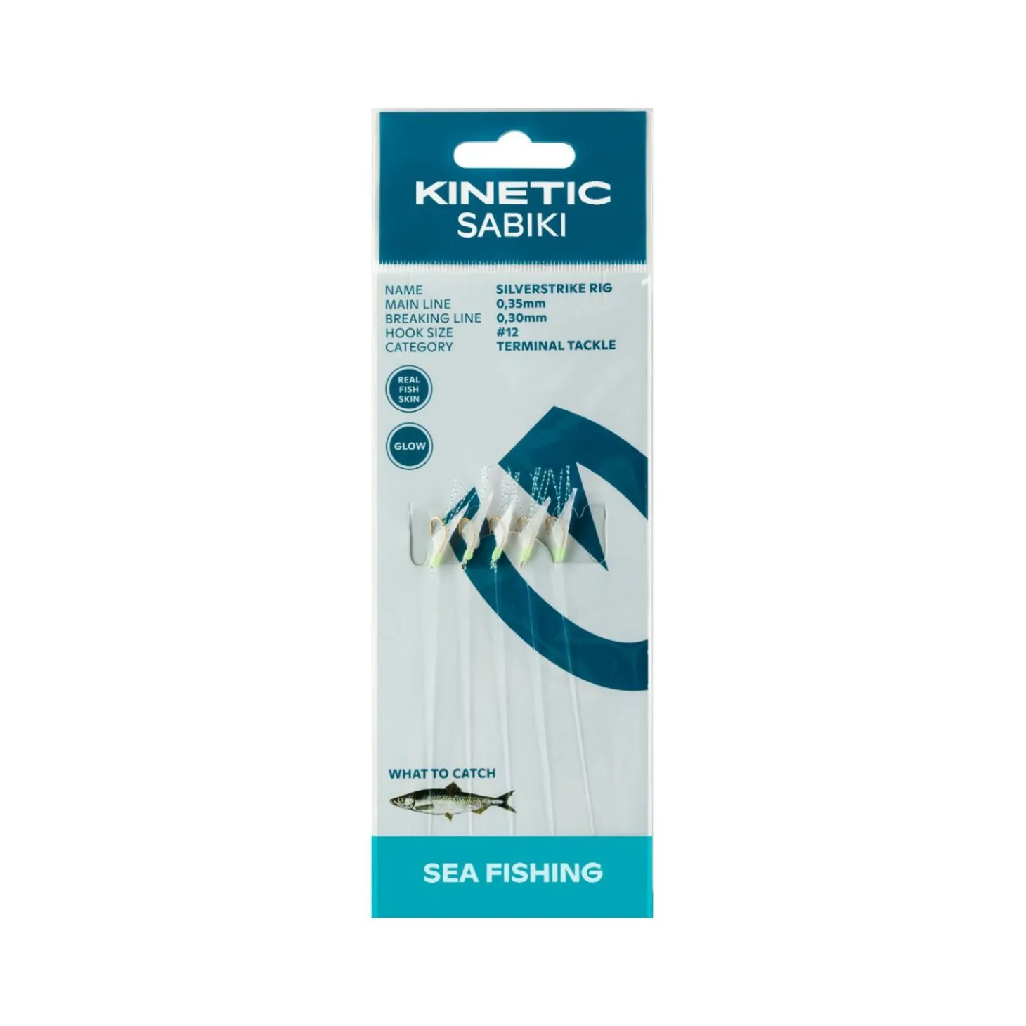 Kinetic Sabiki SilverStrike Heringspaternoster