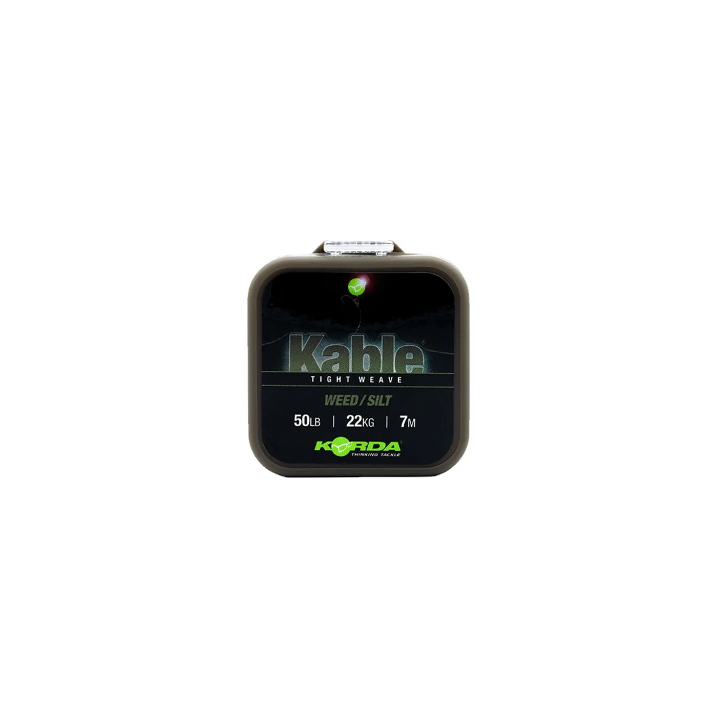 Korda Kable Tight Weave 7 m Weed