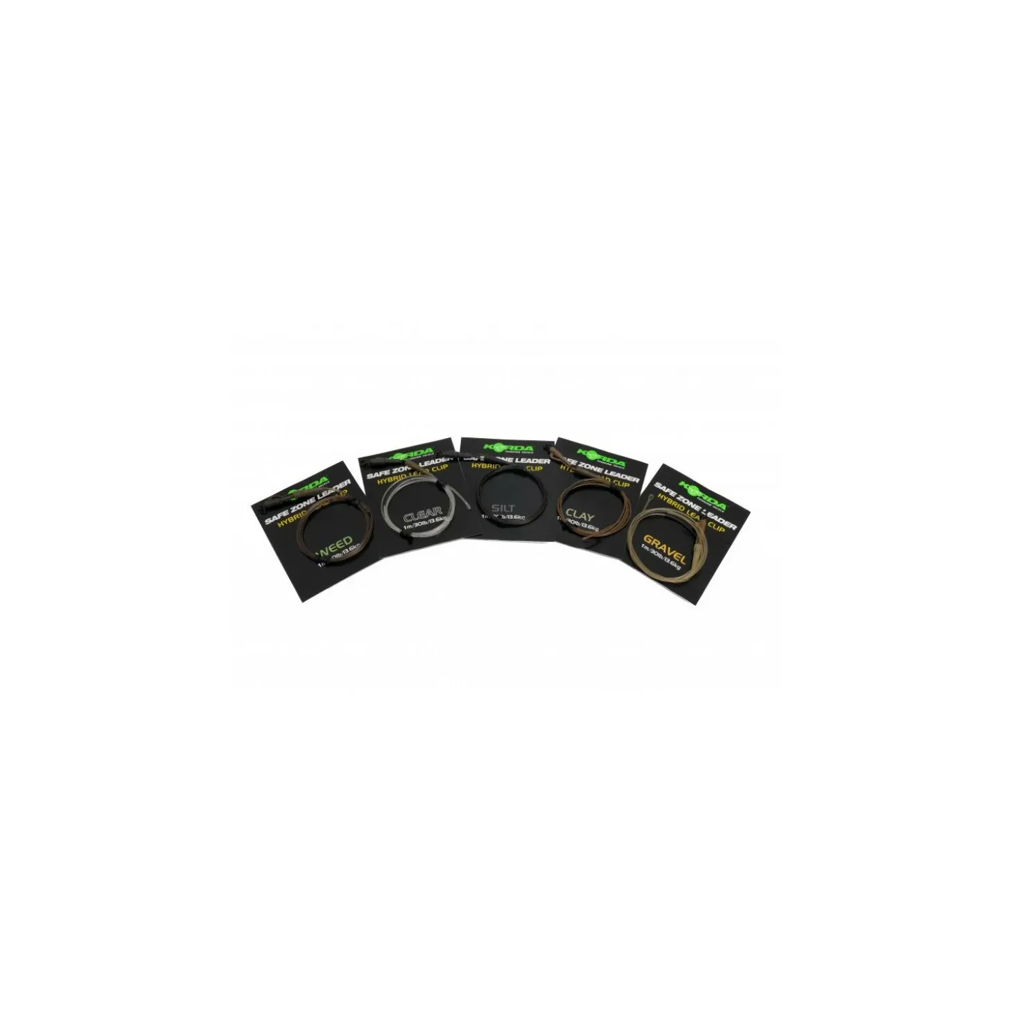 Korda Kamo Leaders incl. Hybrid Lead Clip - Clear