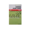 Korum Banded Hook Hairs - Barbed Gr.14 5 Stück