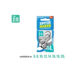 Lieblingsköder Spitze Haken Jigköpfe Expertenset M12 + 20 Gummifische