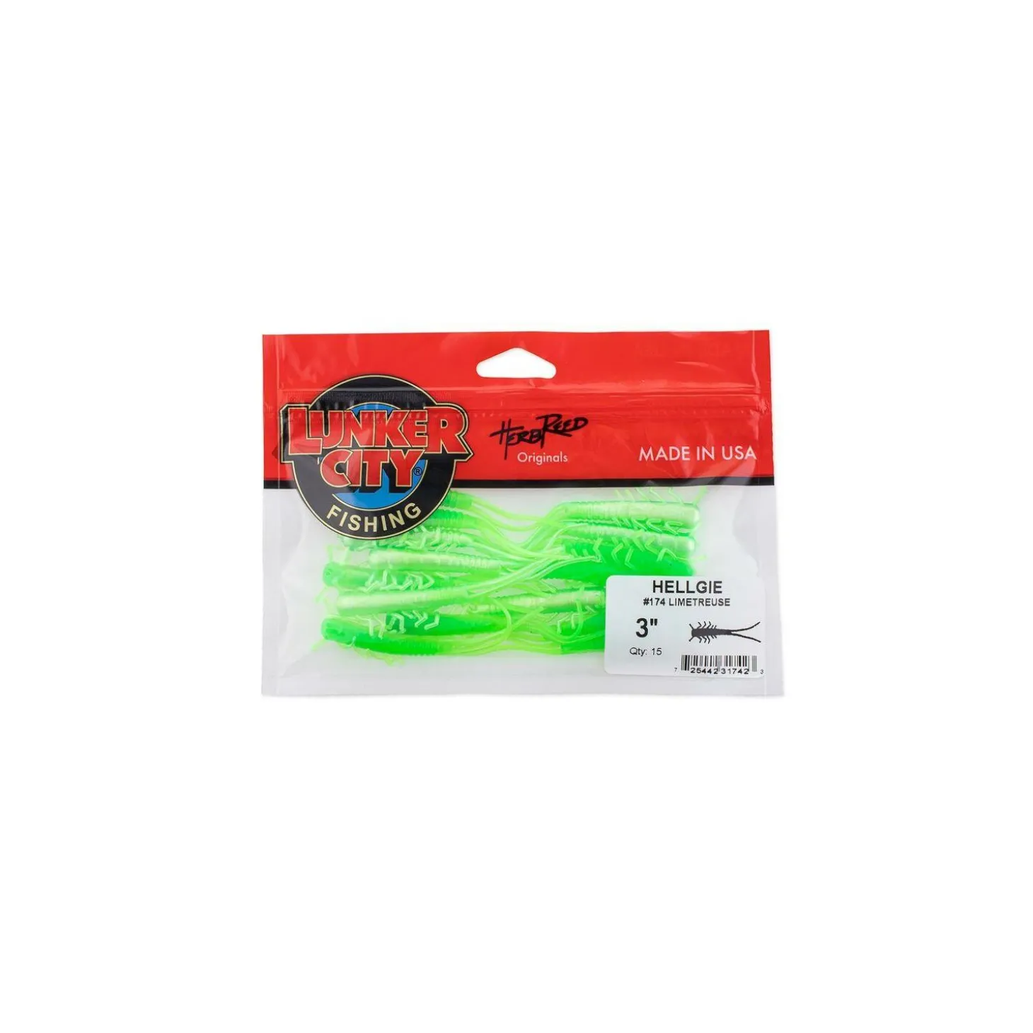 Lunker City HellGies 3" 7,5 cm