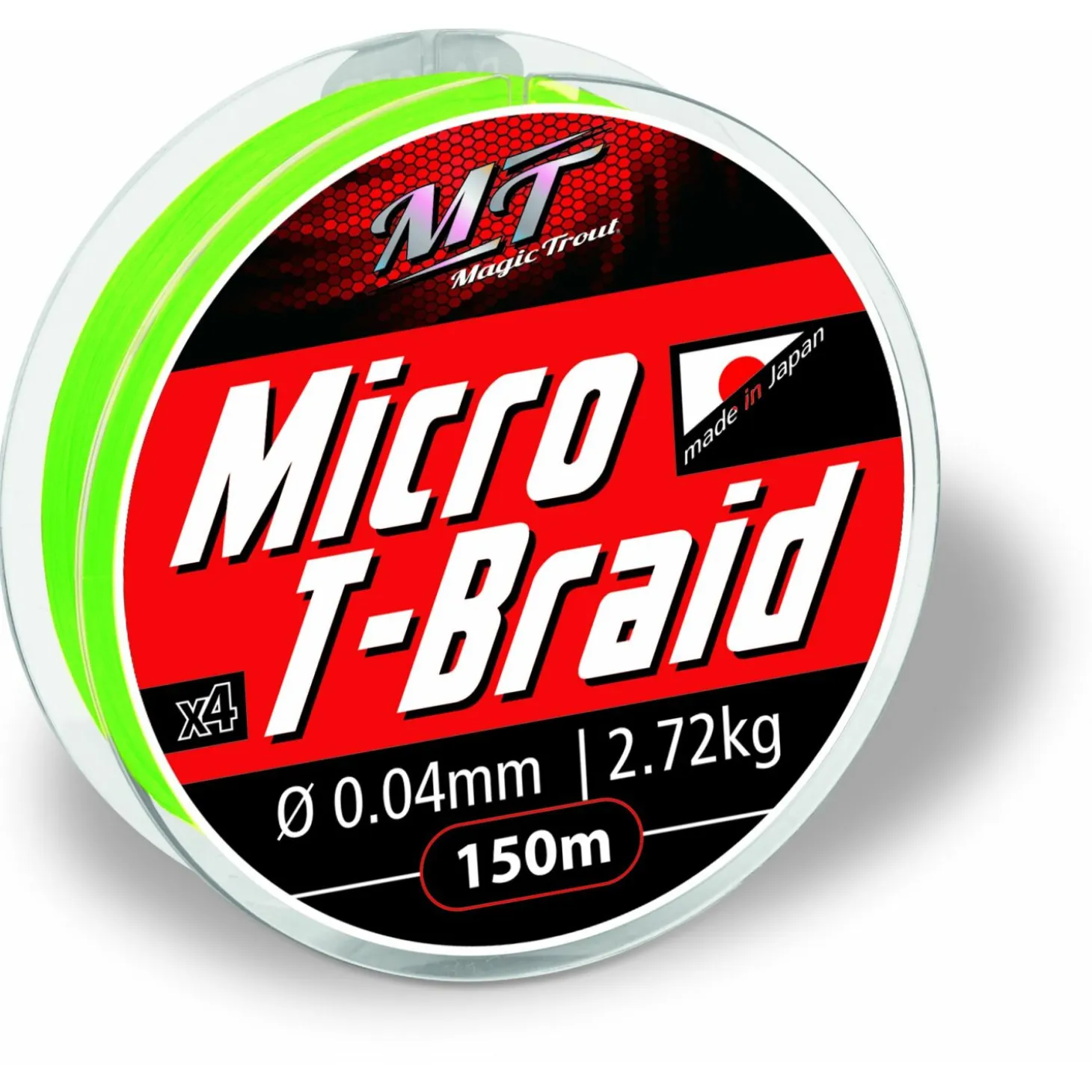 Magic Trout Micro T-Braid Chartreuse