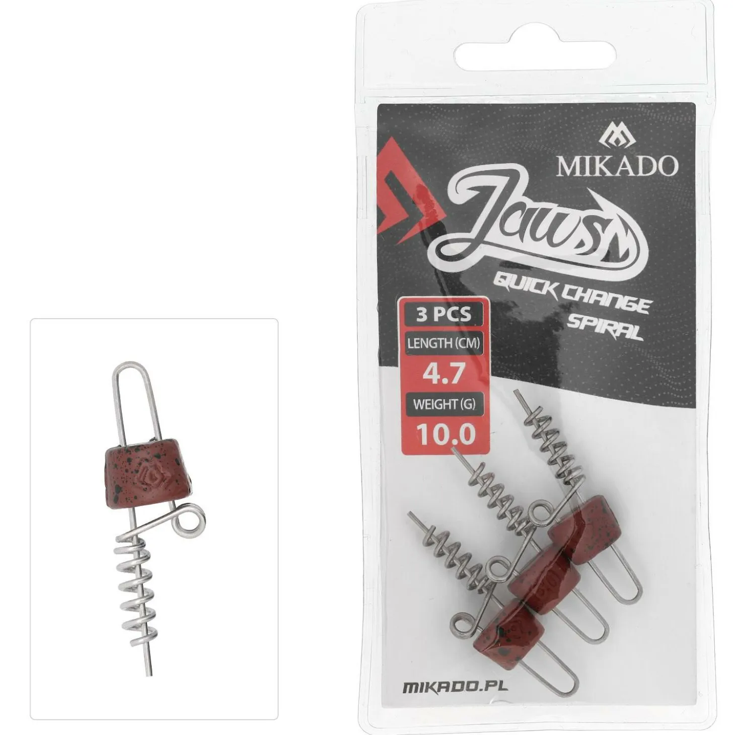 Mikado Jaws Quick Change Spiral