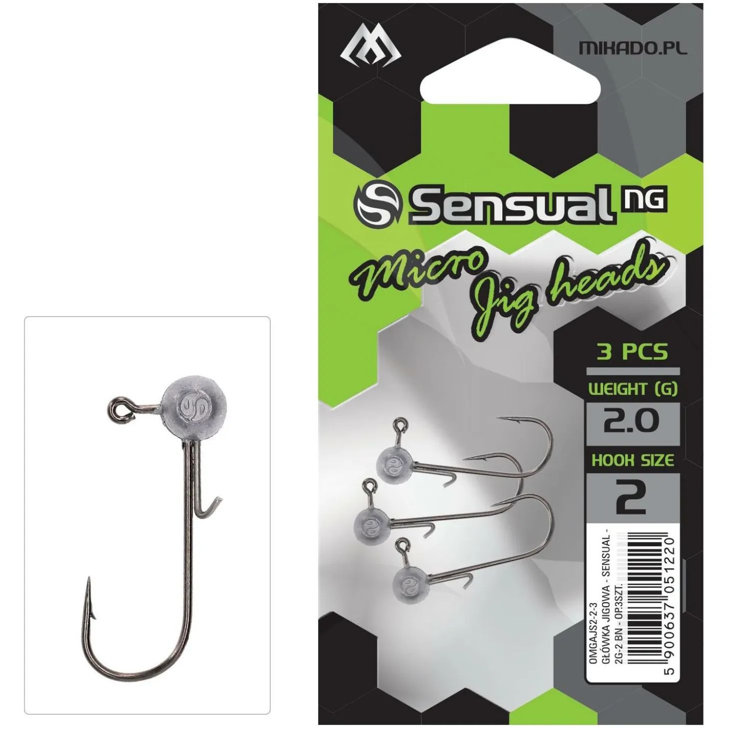 Mikado Sensual Micro Jigköpfe