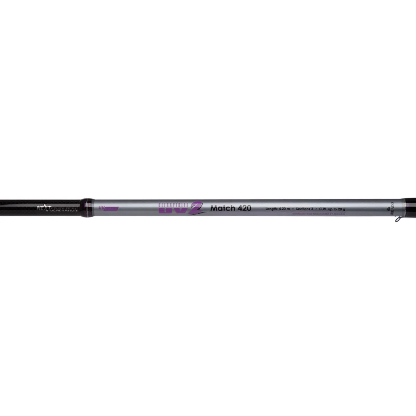 Mikado Ultraviolet II Matchrute 3.90 m Wfg. 1 - 20 g