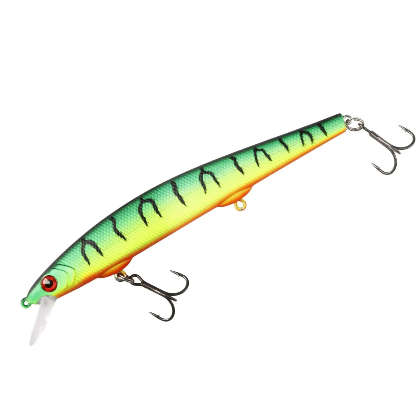 Mikado WOBBLER - TWITCH INSTINCT - 115 mm FIRETIGER - FLOATING