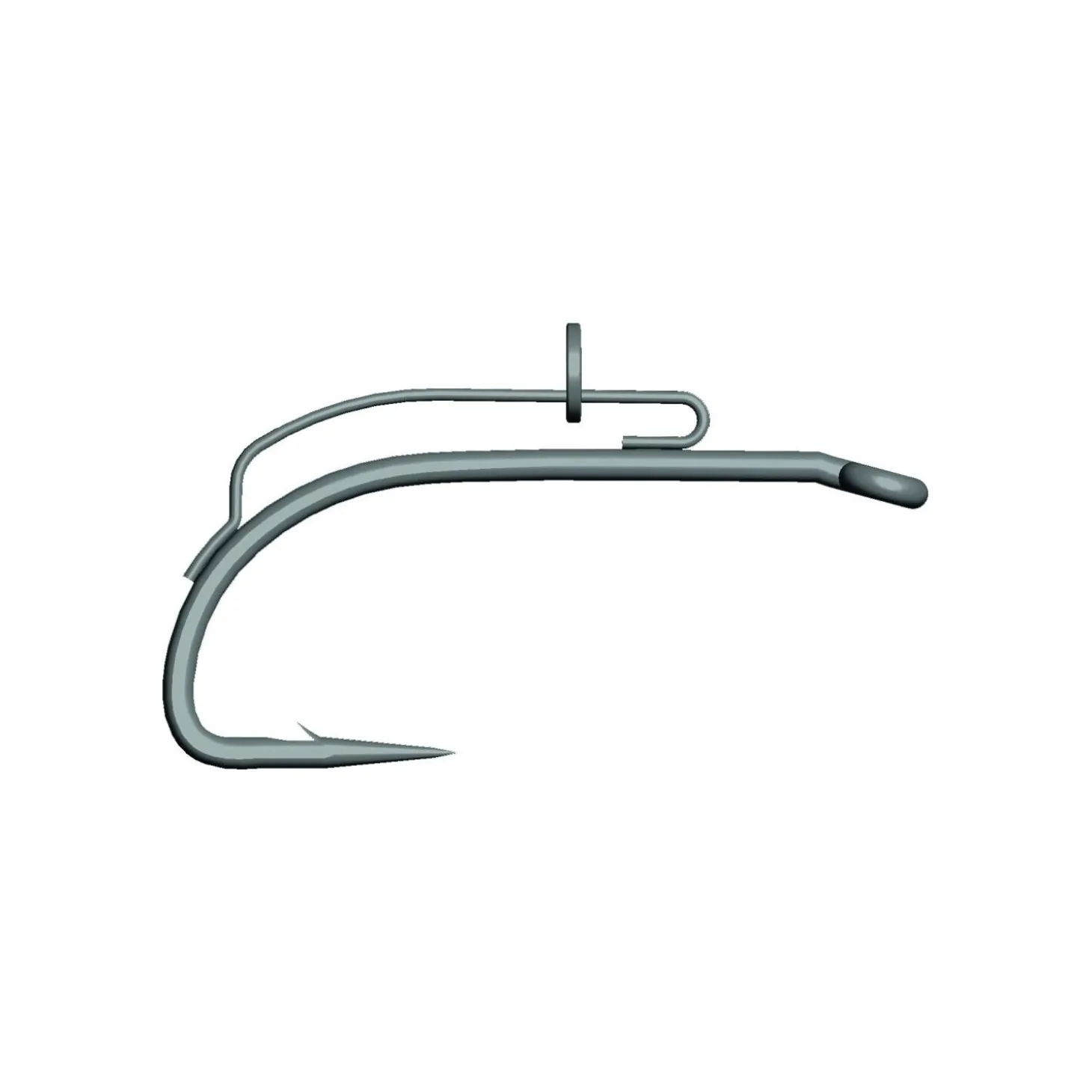 Mustad Karpfenhaken BBS Carp Hooks Longshank SX Gr.8