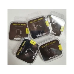 Mustad Karpfenhaken BBS Carp Hooks Wide Gap Gr.8 5 Stück