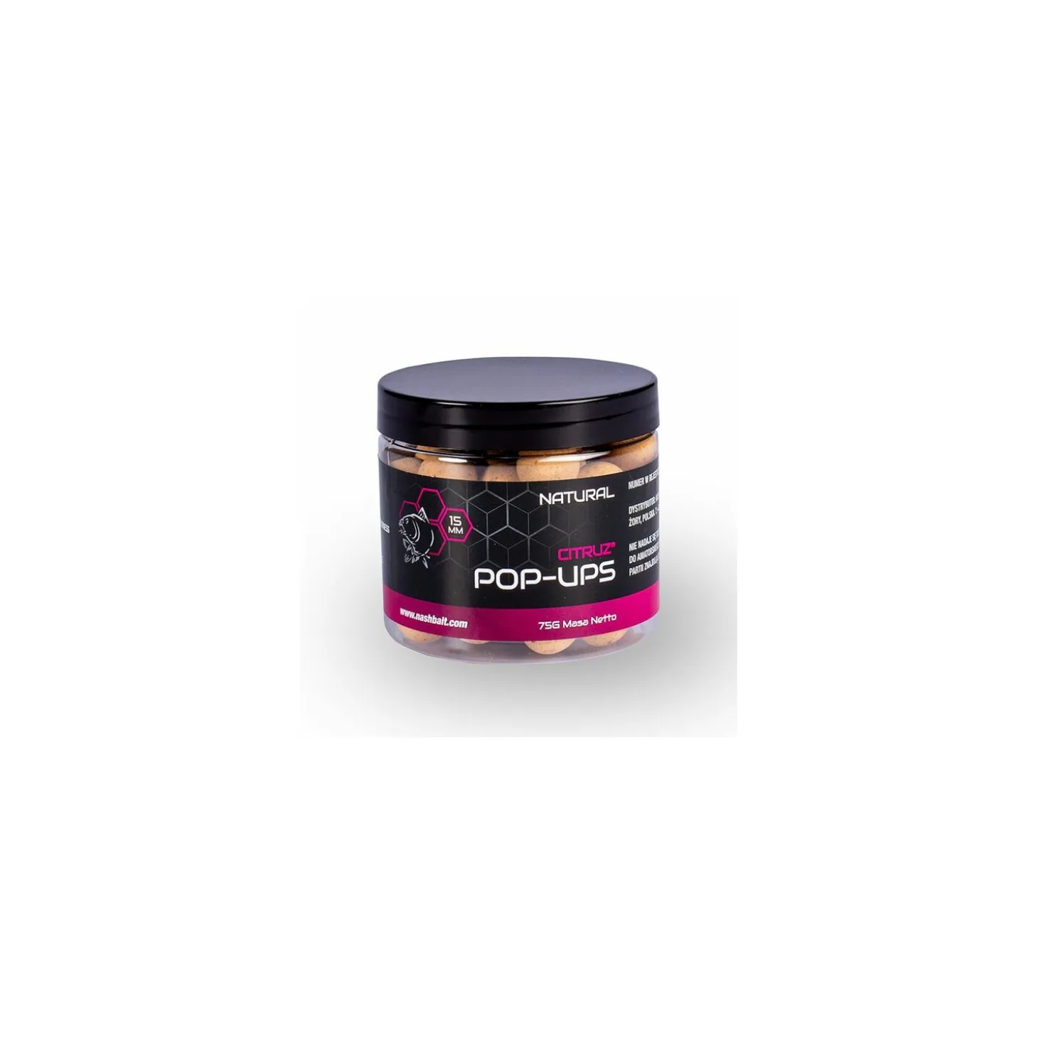 Nash Bait Citruz Pop Ups Natural