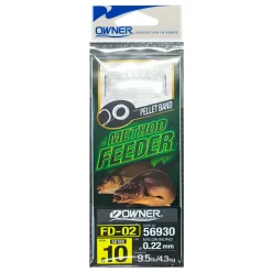 Owner Method Feeder Haken mit Pelletband - Gr. 14