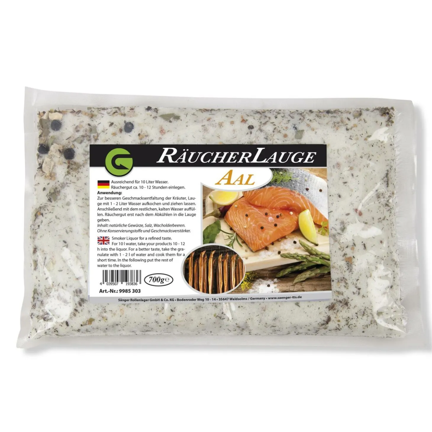 Sänger Räucherlauge Aal 700 g