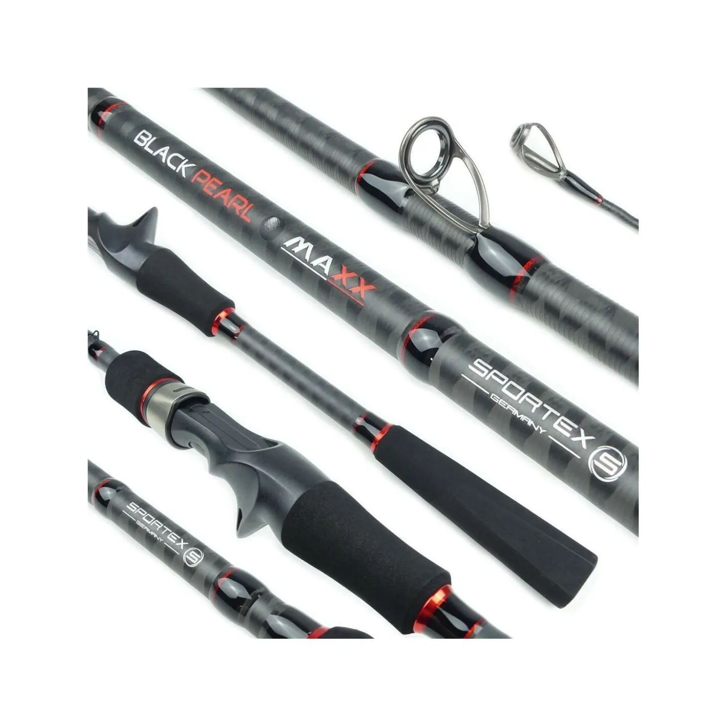 Sportex Black Pearl MAXX Baitcastrute