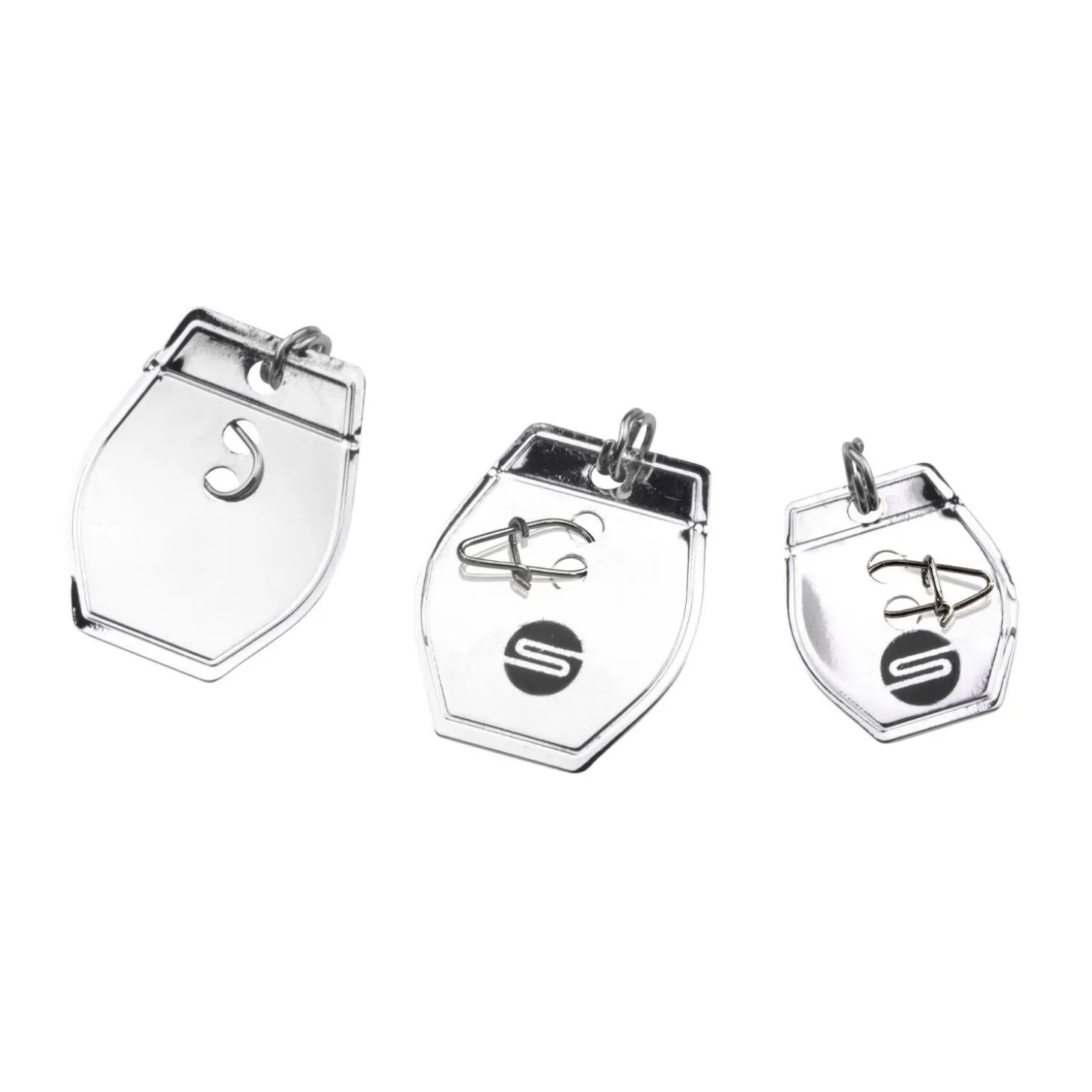 Spro Freestyle Chatter Blades - Chrome 20 mm