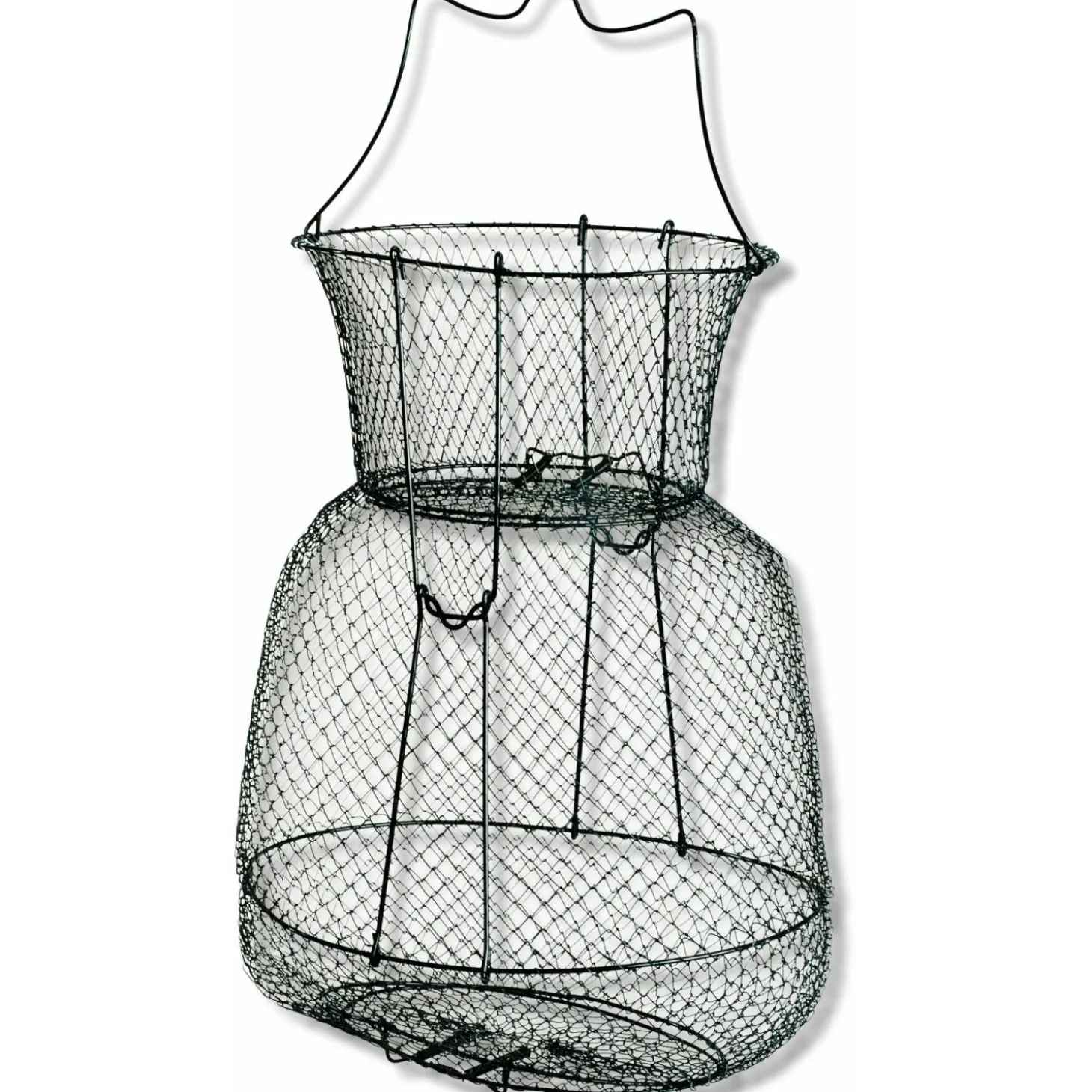 Zebco Draht-Setzkescher Oval 35cm Durchmesser