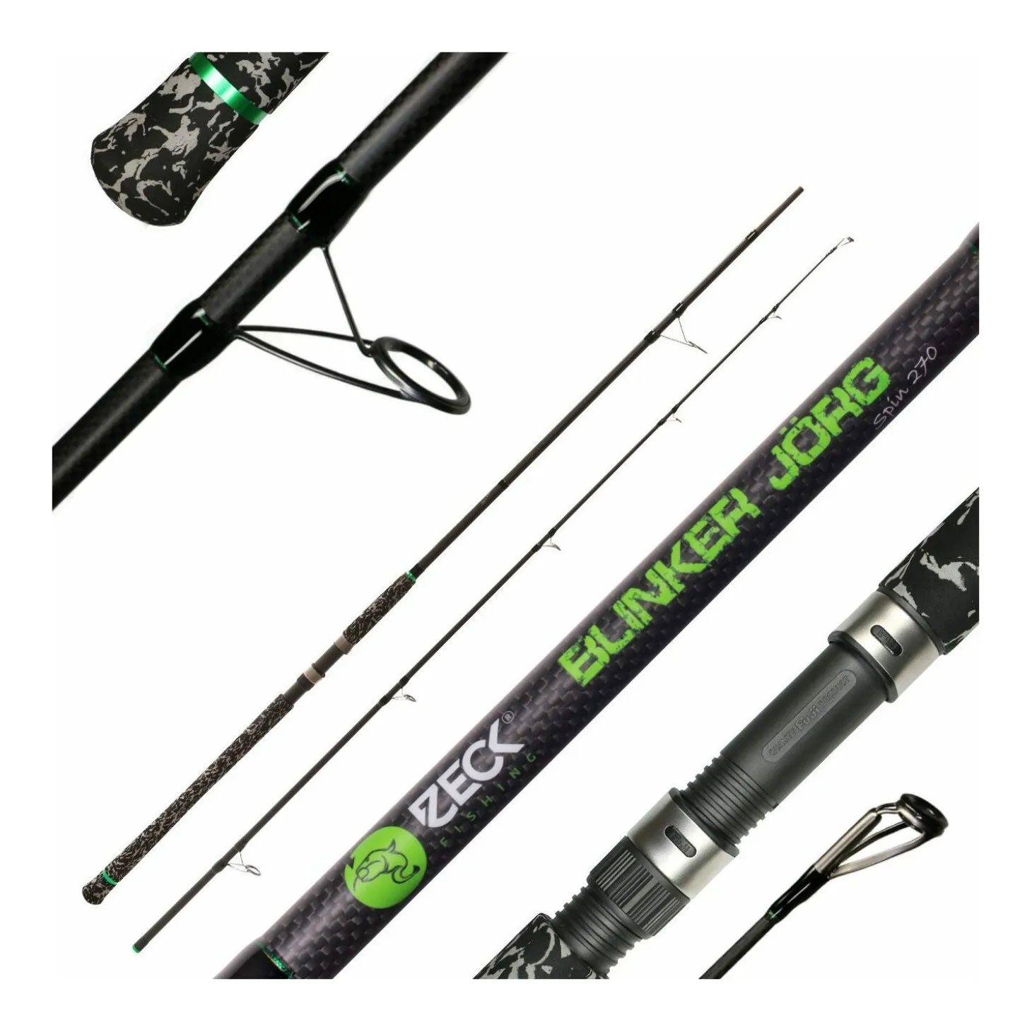 Zeck Fishing Blinker Jörg Spin 2,70 m WFG: 30 - 180 g